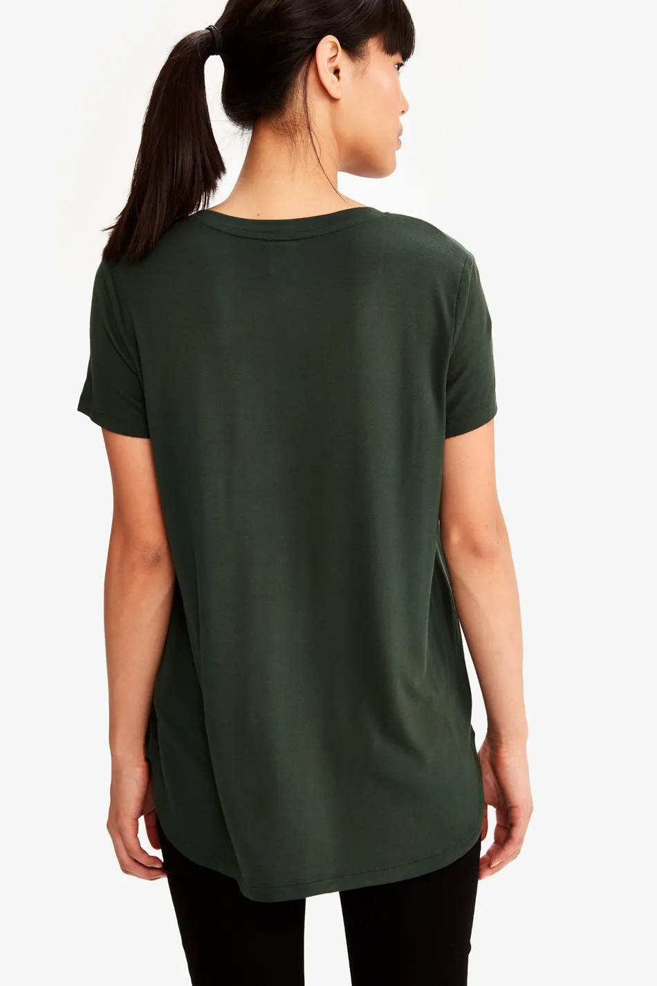 AGDA V-NECK TEE SHIRT