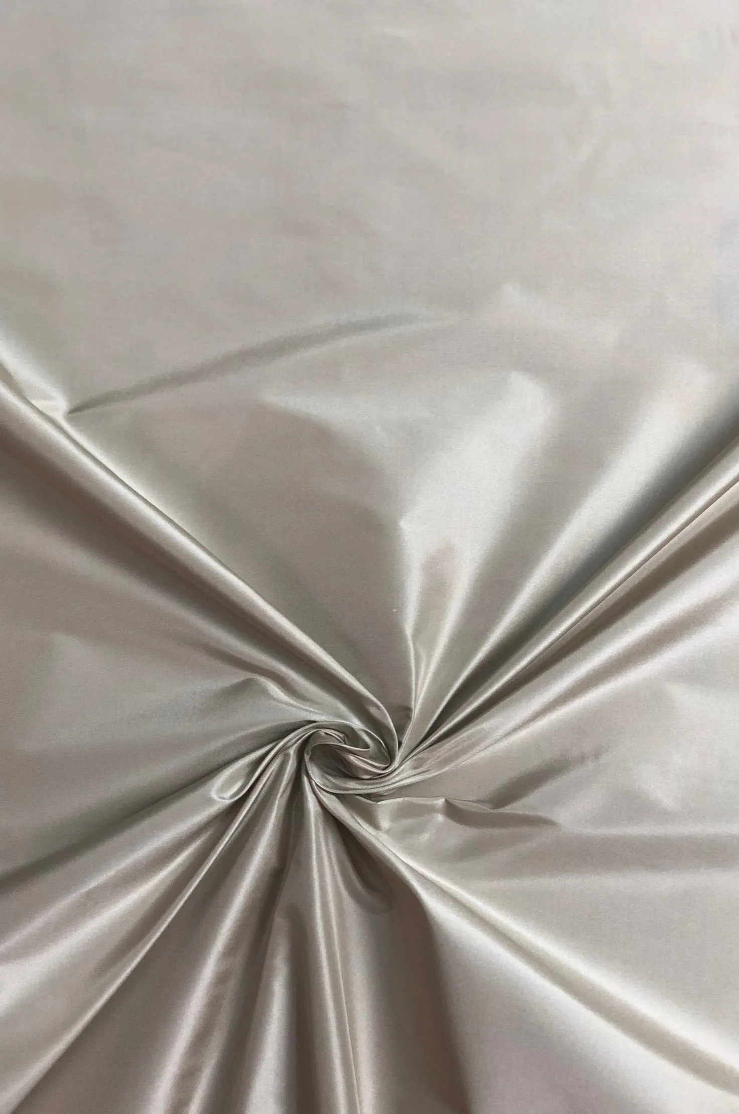 Almond Butter Taffeta Silk Fabric