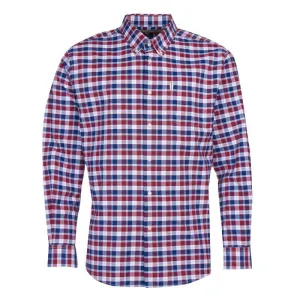 Barbour Country Check 15 Mens Regular Fit Shirt - Rich Red