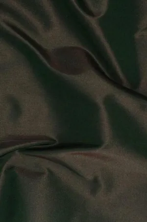 Bitter Chocolate Taffeta Silk Fabric