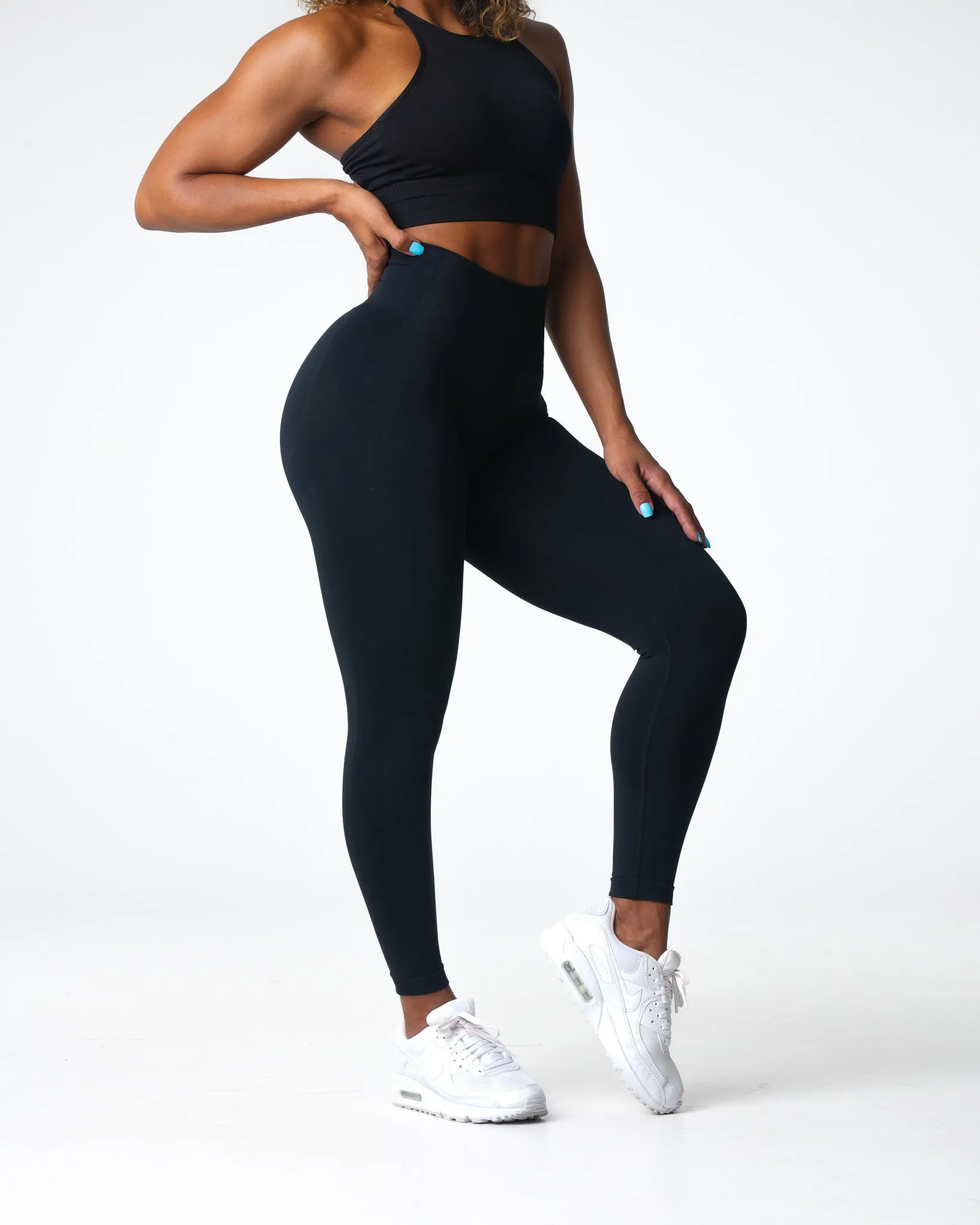 Black Performance Seamless Leggings