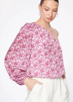 CAMI NYC - Lenore top in Pansy Paisley Pink