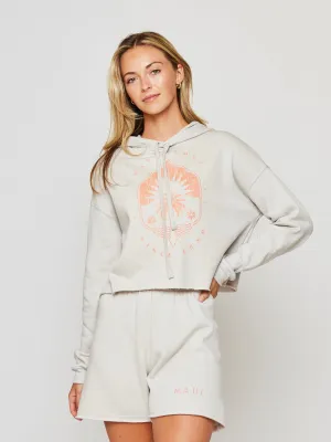 Casablanca Cropped Hoodie