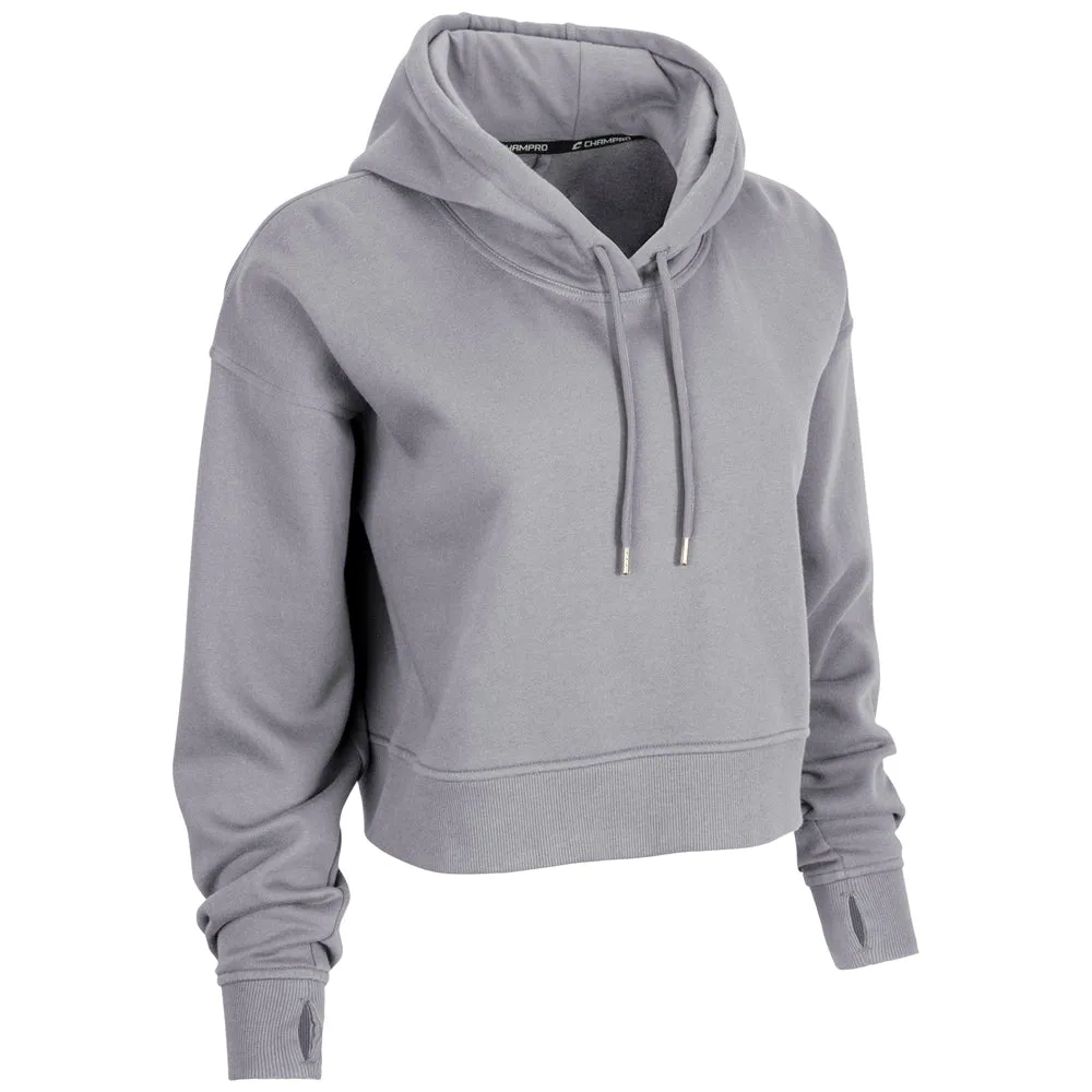 Champro Victory Fleece Women's Crop Hoodie