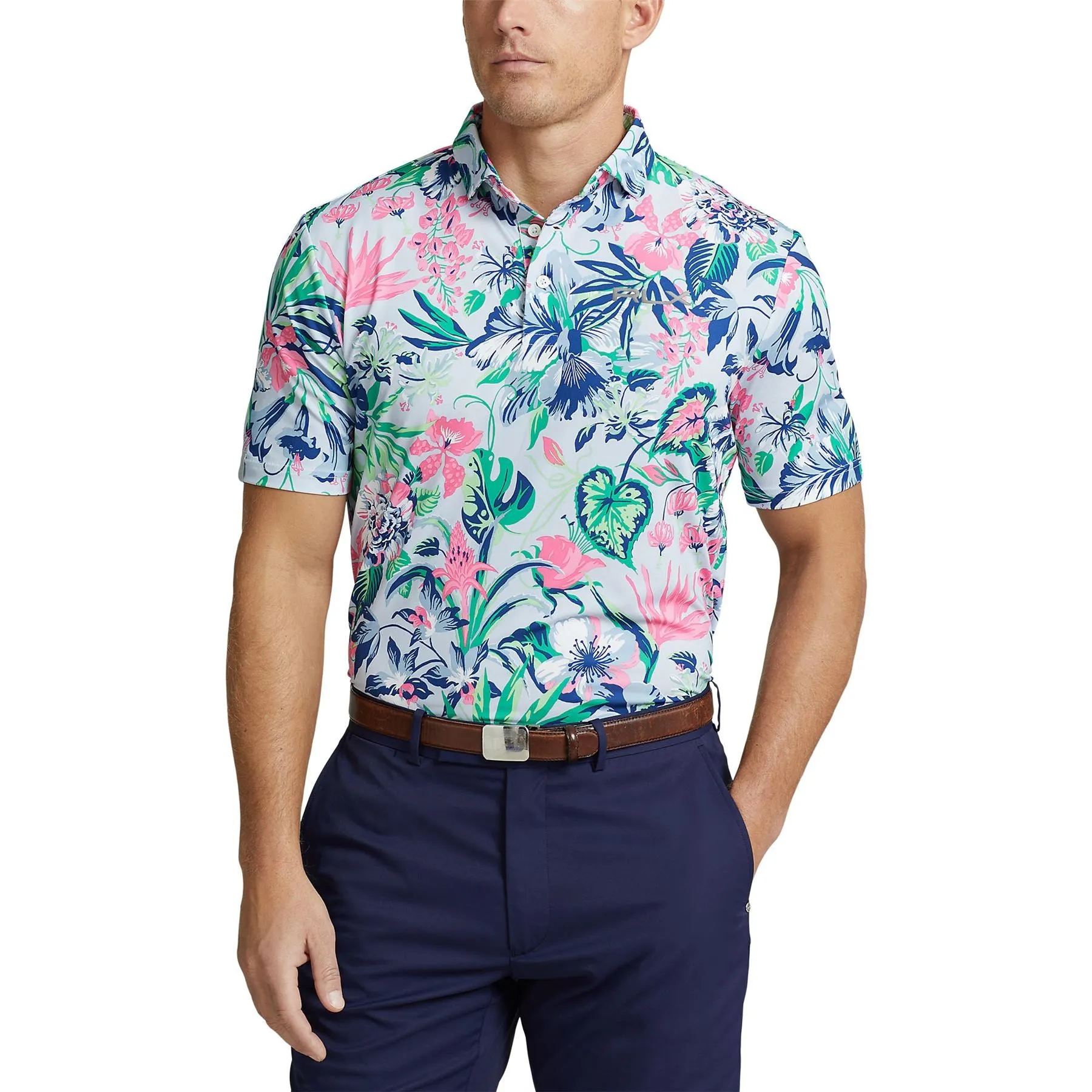 Classic Fit Performance Polo Shirt Jardin Floral - SS24