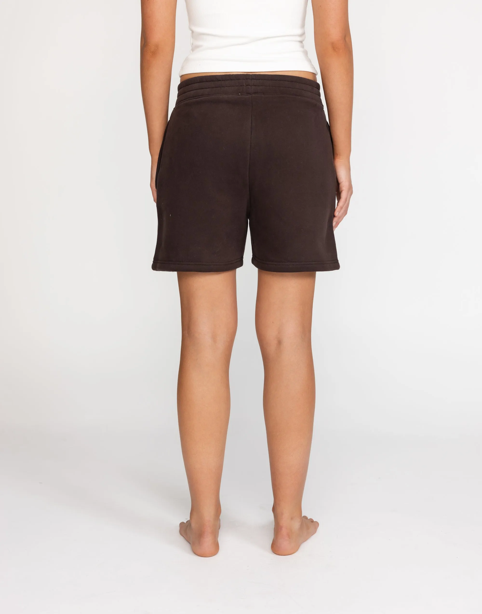 Clayton Sweat Shorts (Chocolate)