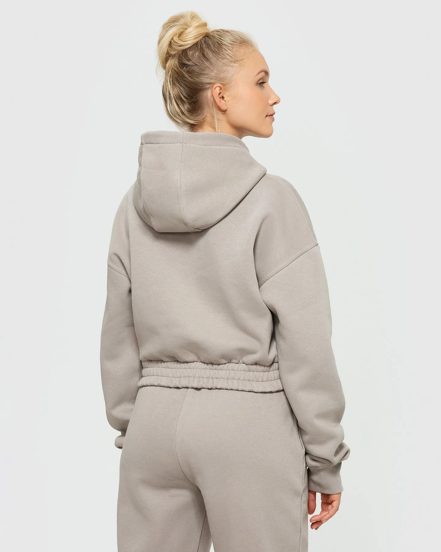 Comfort Cropped Hoodie | Buff