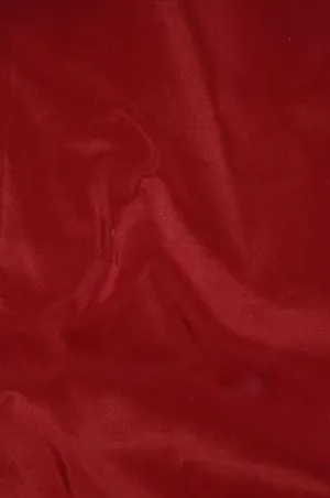 Garnet Red Taffeta Silk Fabric