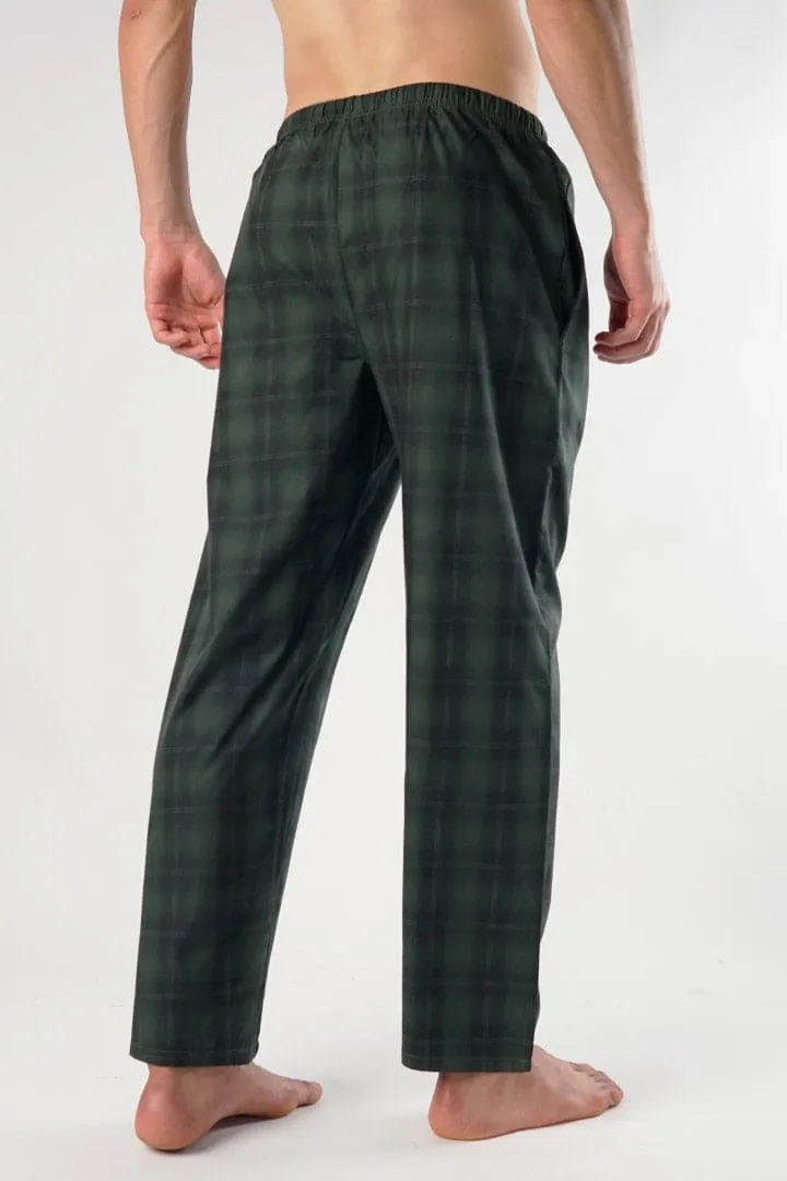 Green Poplin Woven Pajama