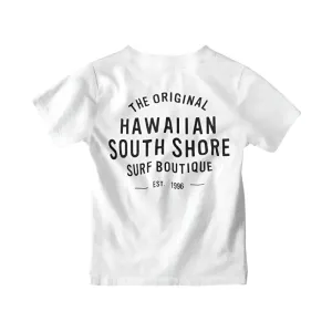 HawaiianSouthShore 1996 Tee Kids XS-L White