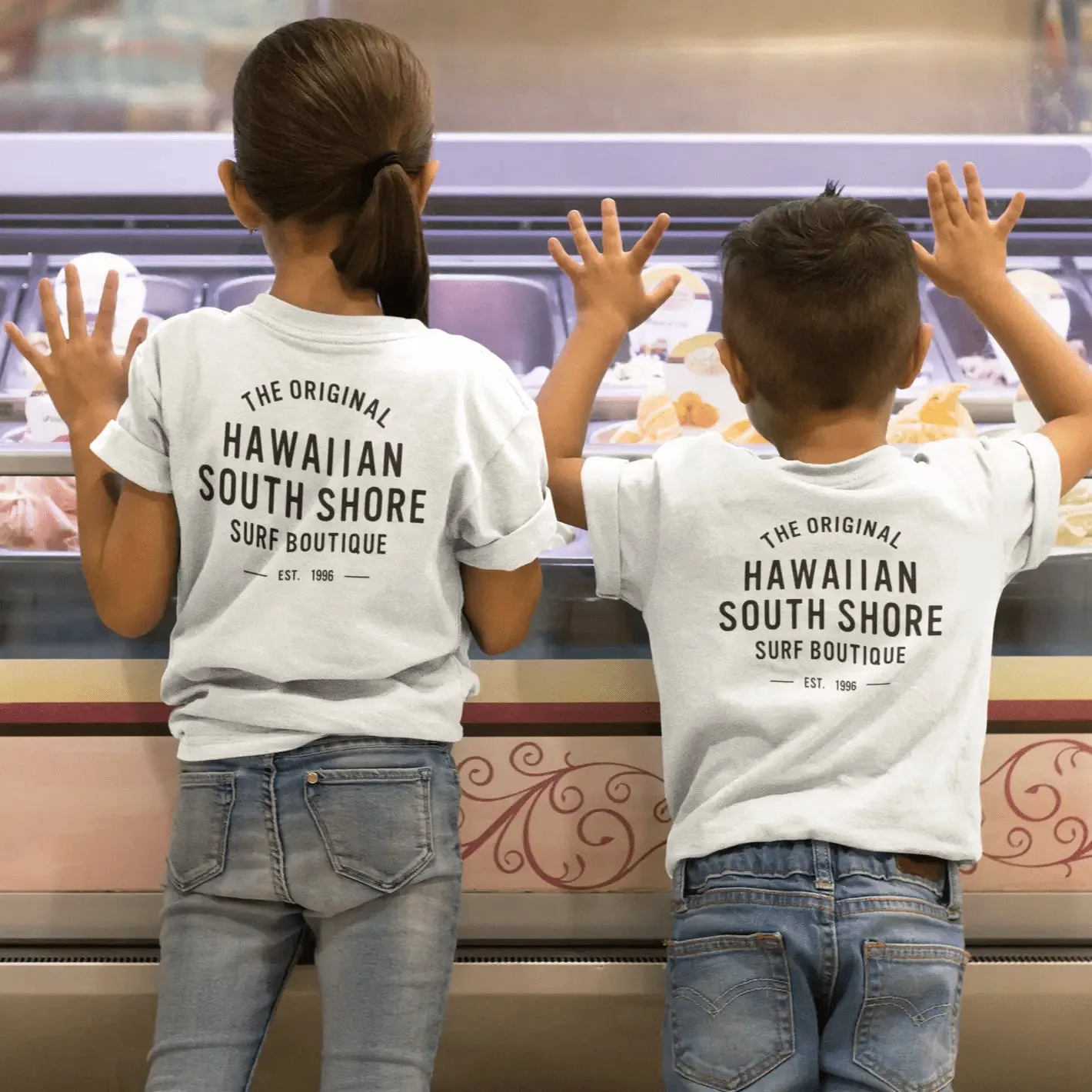 HawaiianSouthShore 1996 Tee Kids XS-L White