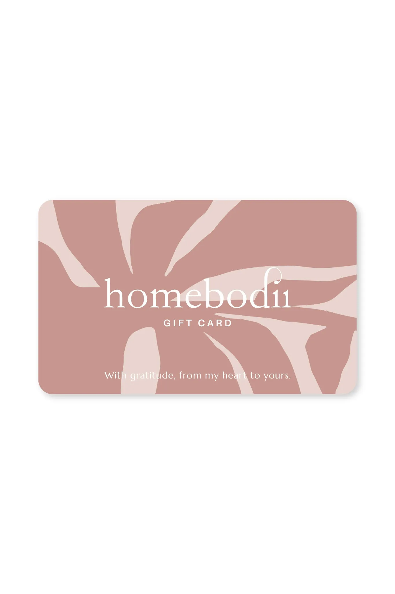 Homebodii Digital Gift Voucher