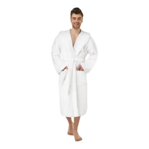 Hooded Terrycloth Bathrobe for Men