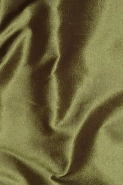 Lime Punch Green Taffeta Silk Fabric