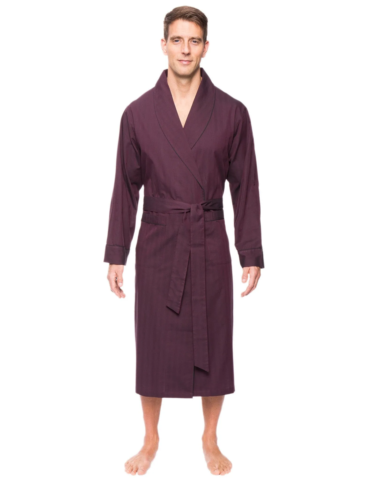 Mens Premium 100% Cotton Robe