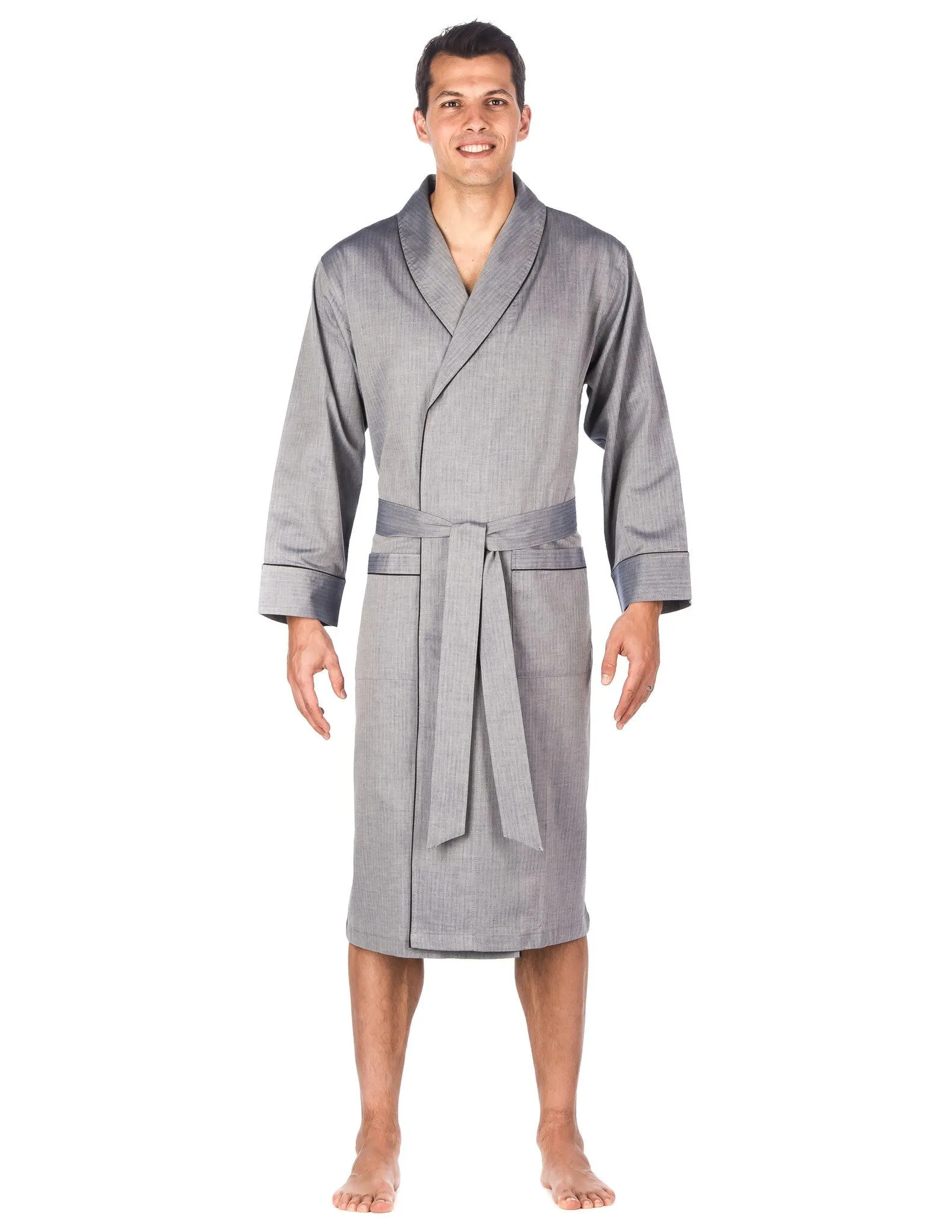 Mens Premium 100% Cotton Robe