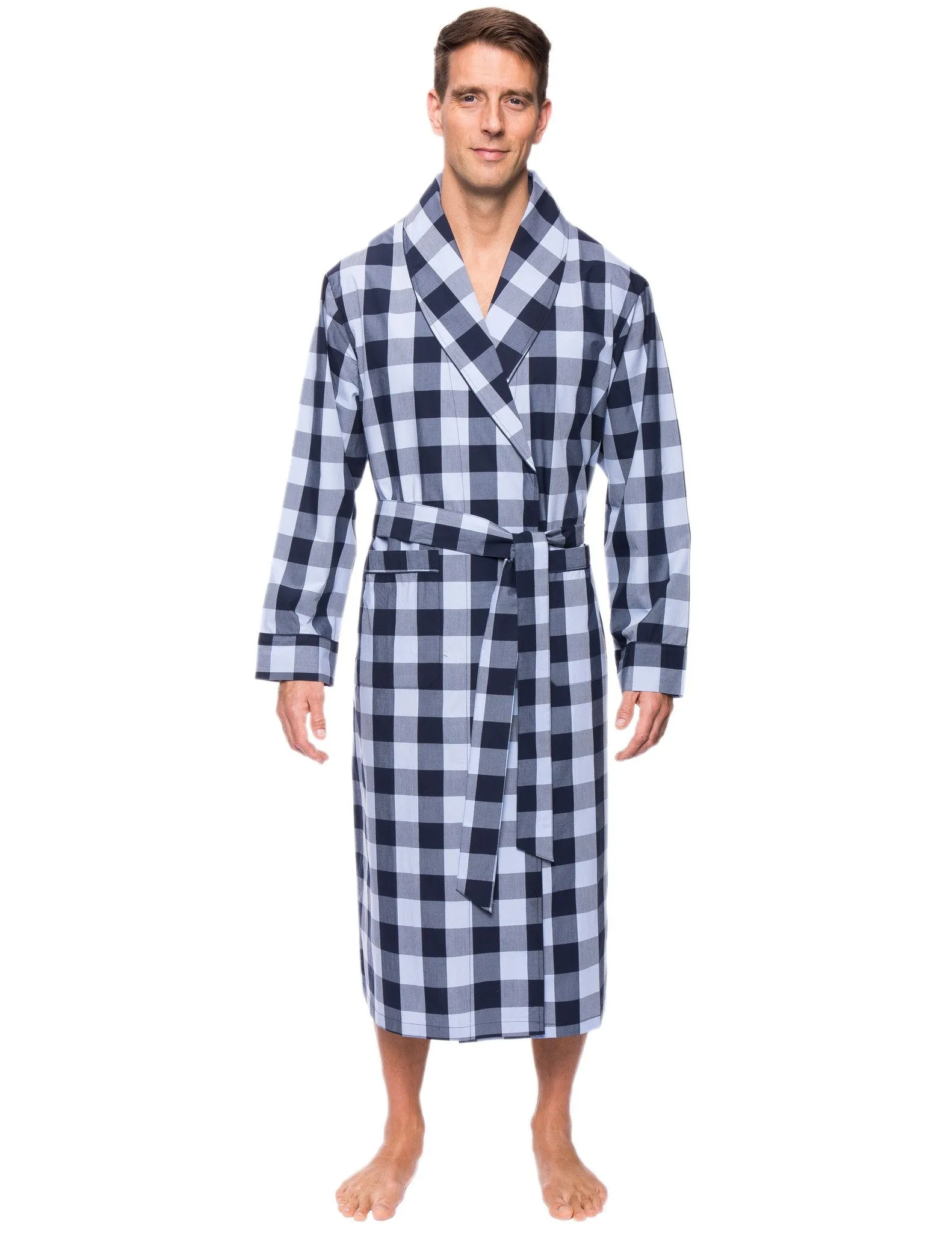 Mens Premium 100% Cotton Robe