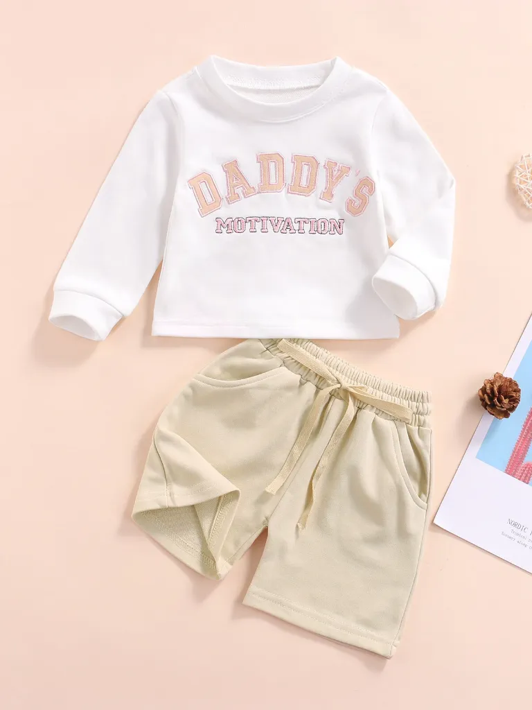 Mommy's Motivation Jogger Shorts Set