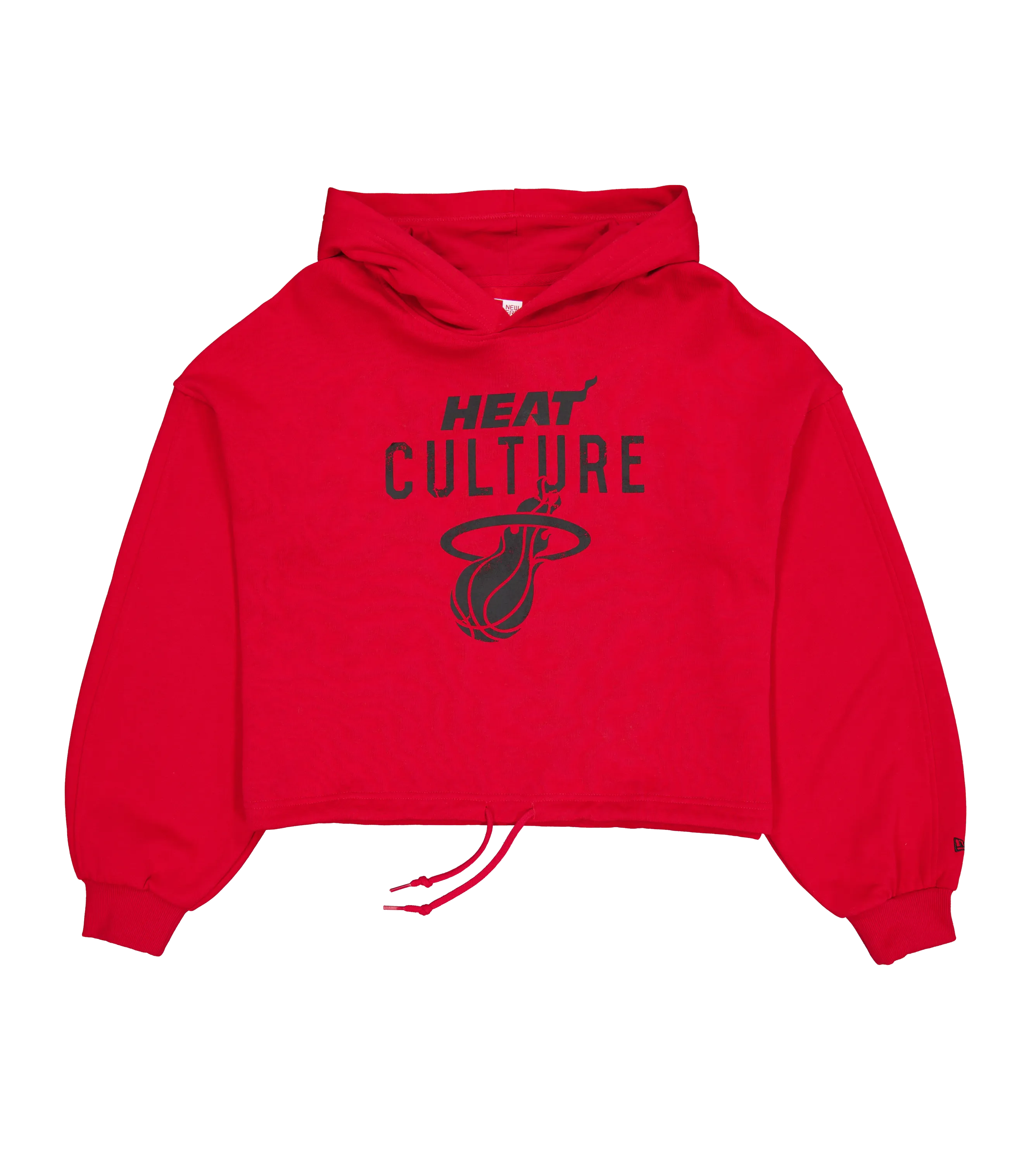 New Era HEAT Culture: Blood Red Wordmark Women's Hoodie