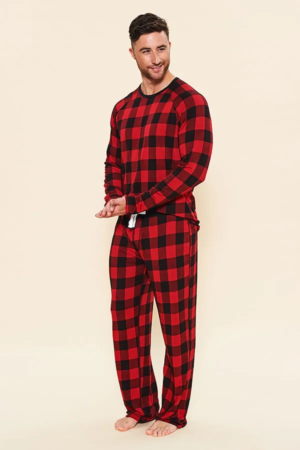 Pajama Set: Long Sleeve Shirt   Pajama Pant