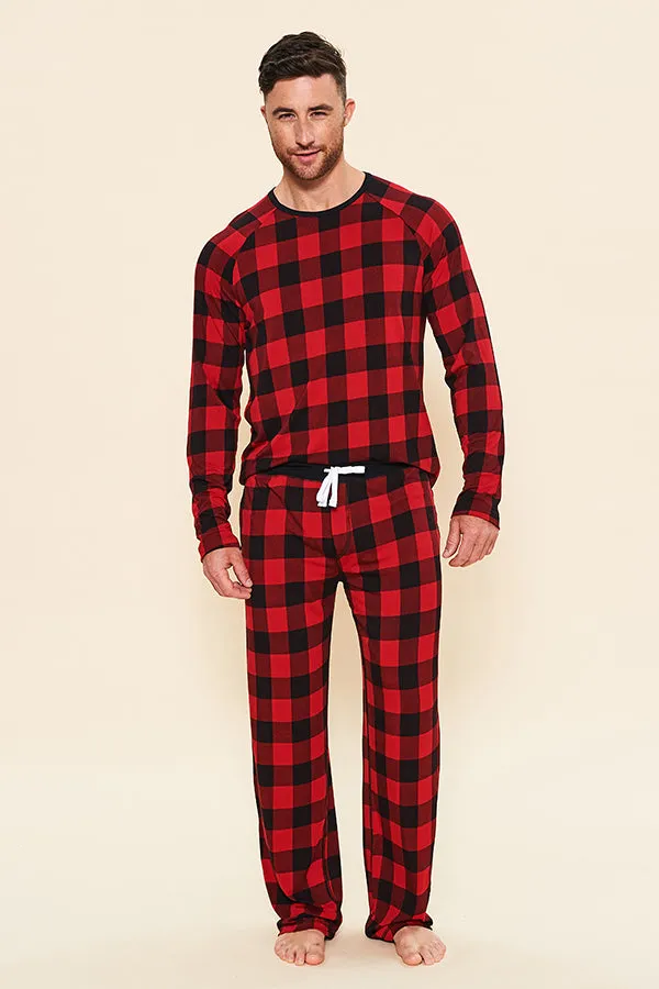 Pajama Set: Long Sleeve Shirt   Pajama Pant