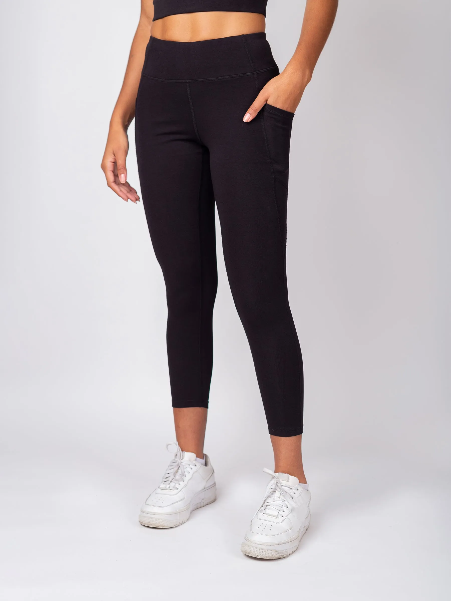 PlantTec™ Crop/Petite Leggings | Eclipse