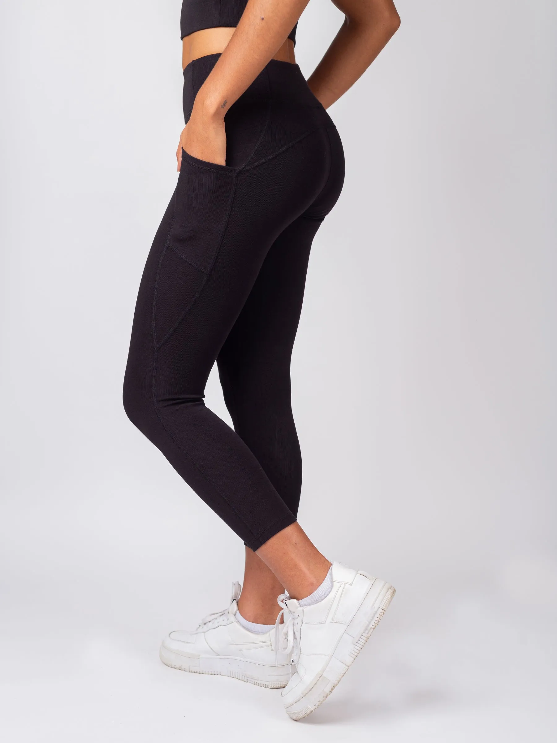 PlantTec™ Crop/Petite Leggings | Eclipse