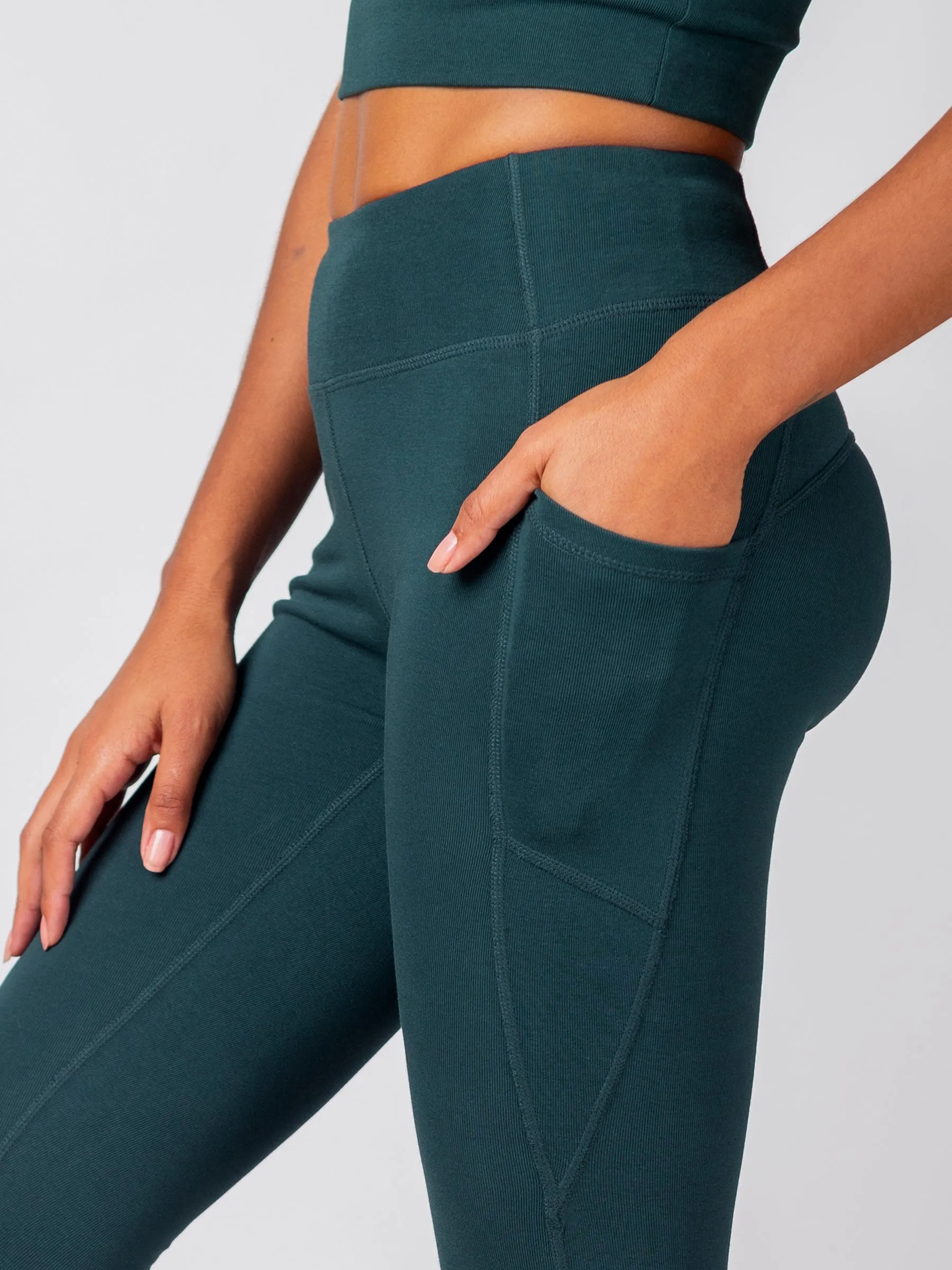 PlantTec™ Crop/Petite Leggings | Monstera