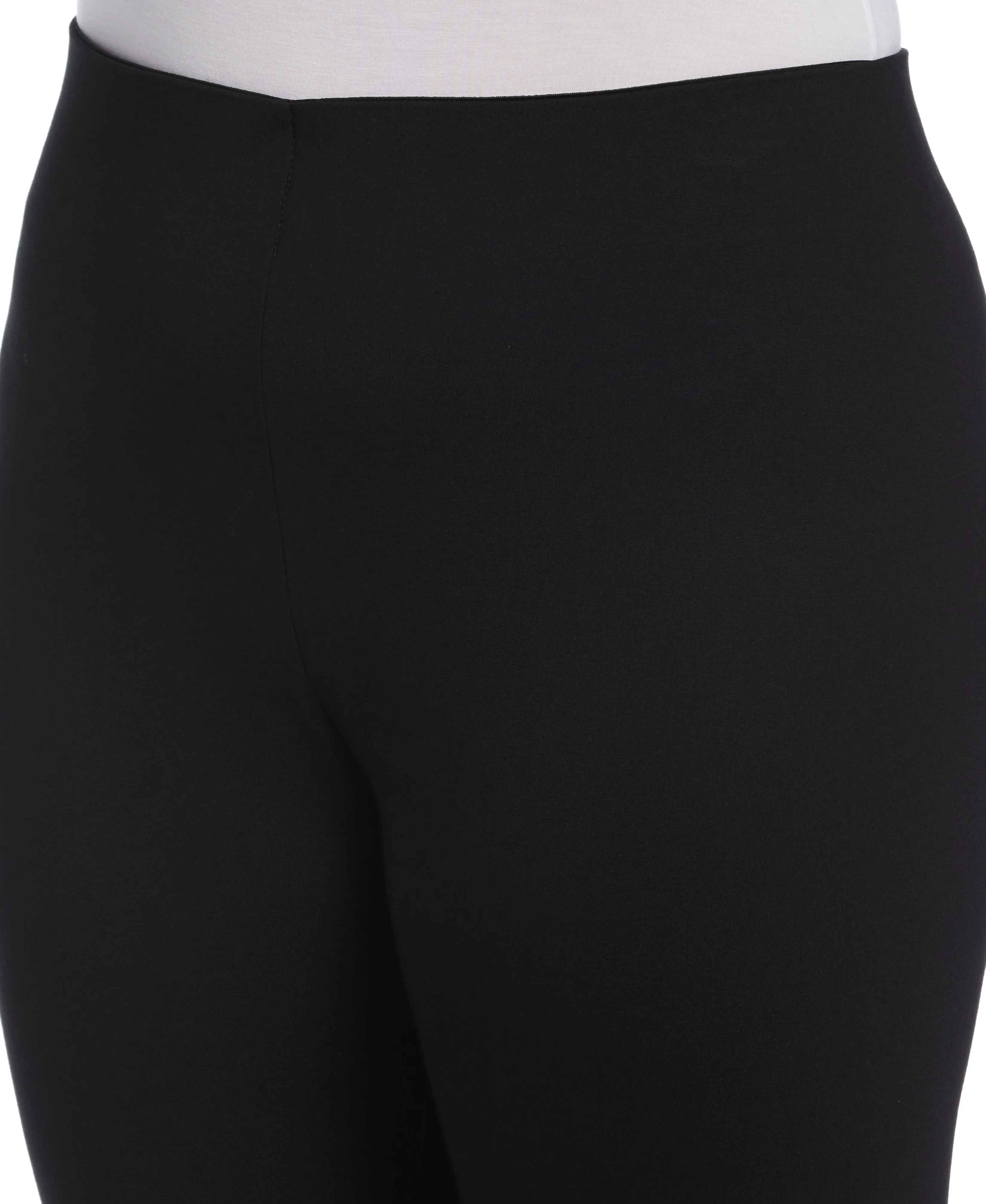 Plus Size Ponte Knit Pull-On Stirrup Legging