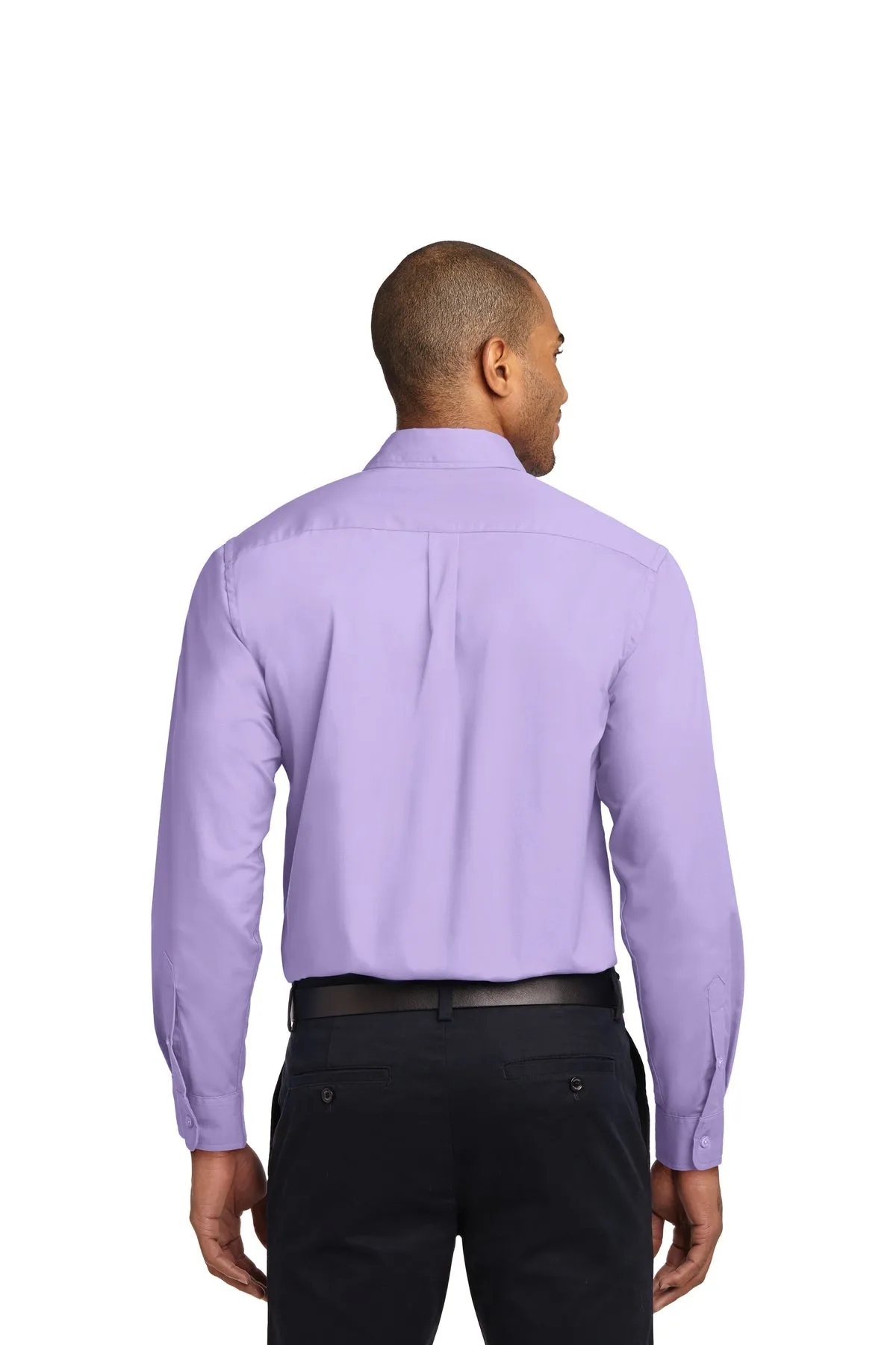 Port Authority Extended Size Easy Care Branded Shirts, Bright Lavender