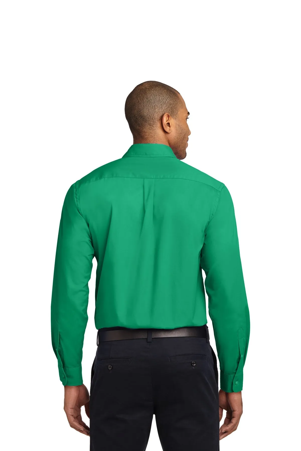 Port Authority Extended Size Easy Care Branded Shirts, Court Green