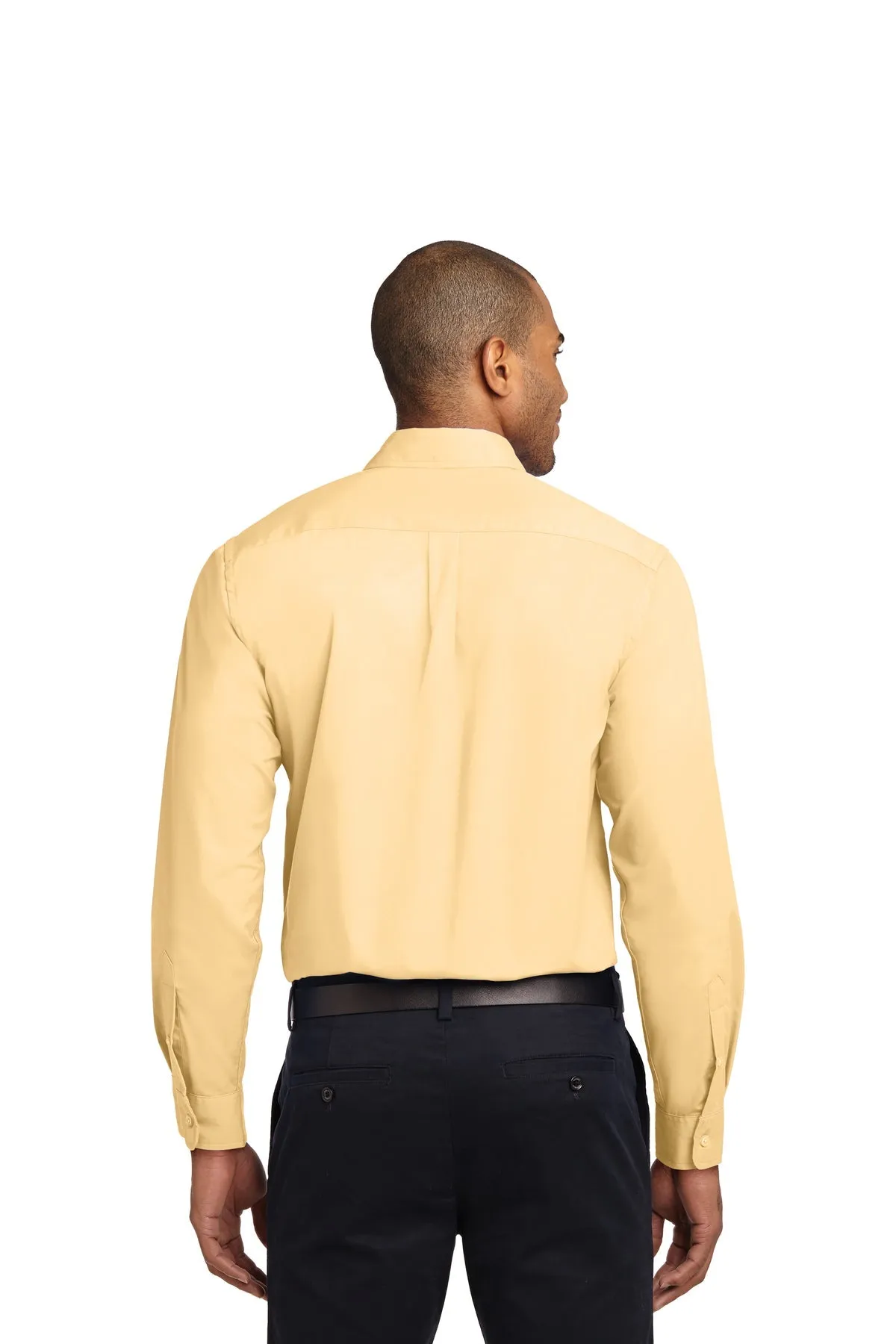 Port Authority Extended Size Easy Care Branded Shirts, Yellow