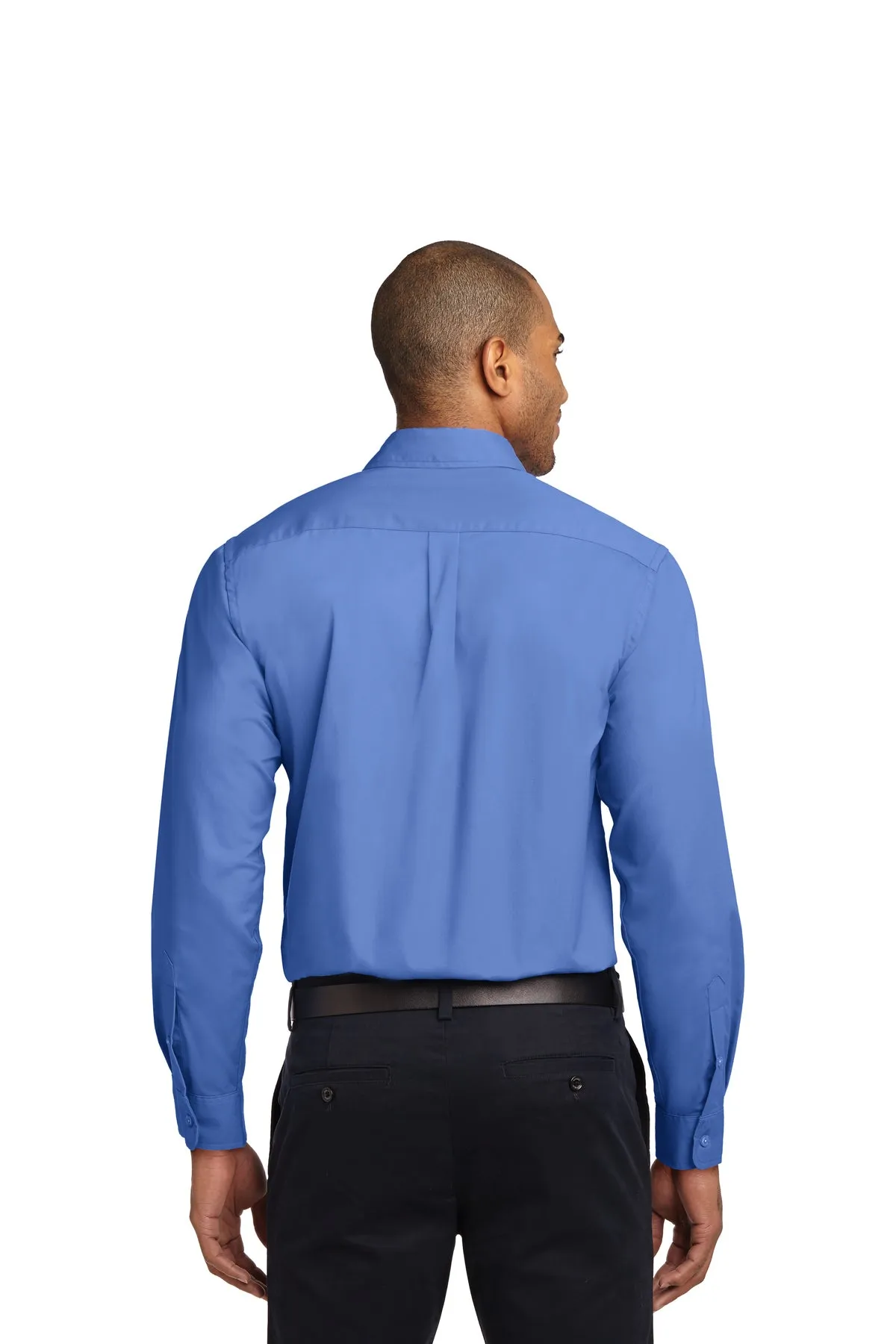 Port Authority Tall Custom Easy Care Shirts, Ultramarine Blue