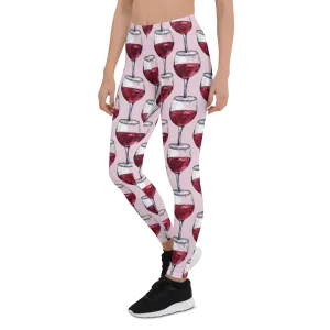 Red Wine Leggings