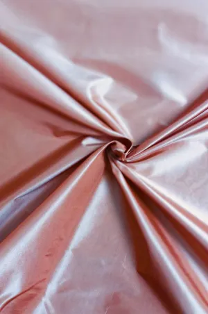 Salmon Taffeta Silk Fabric