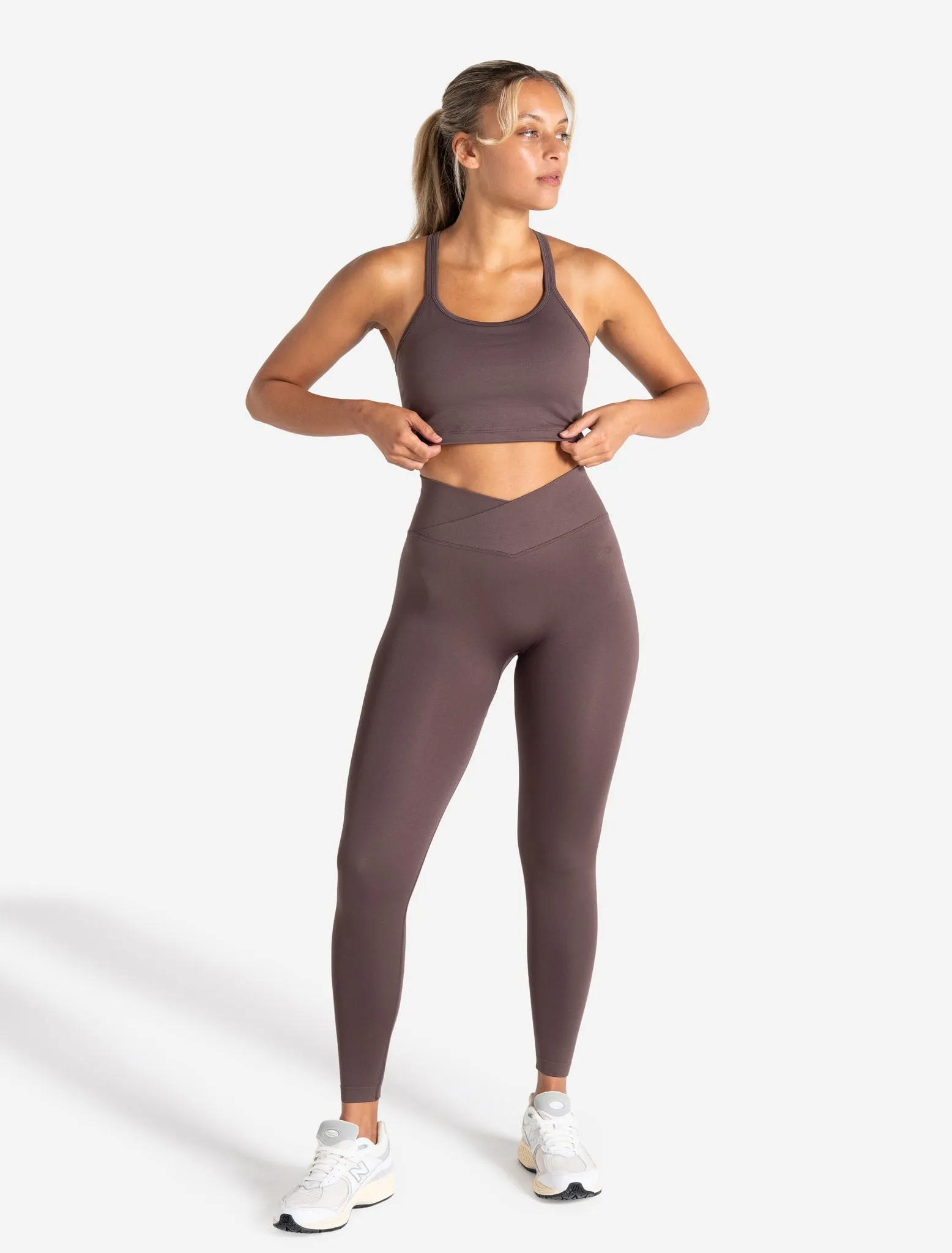 Sculpt Seamless Scrunch Leggings - Mocha