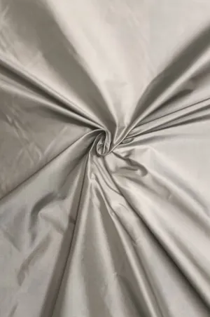 Silver Birch Taffeta Silk Fabric