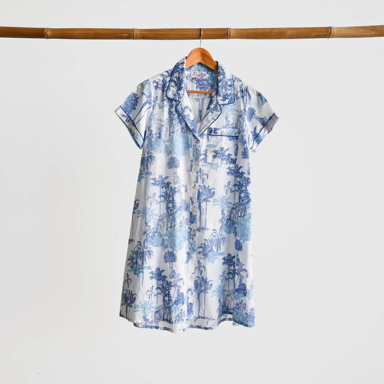 Sleep Shirt Nightie by Victoria's Dream - Tropical - 32262