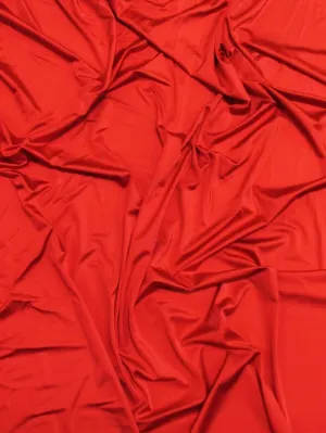 Solid Stretch Spandex Costume Nylon Fabric / Red / Sold By The Yard