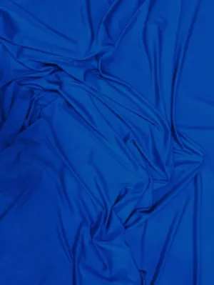 Solid Stretch Spandex Costume Nylon Fabric / Royal Blue / Sold By The Yard