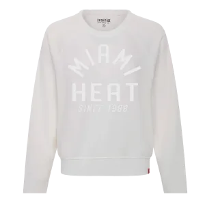 Sportiqe Miami HEAT Ashlyn Women's Crewneck