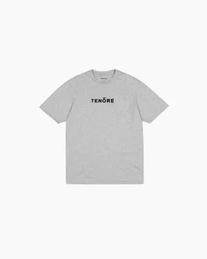 Tenore Classic Logo Tee - HEATHER GREY