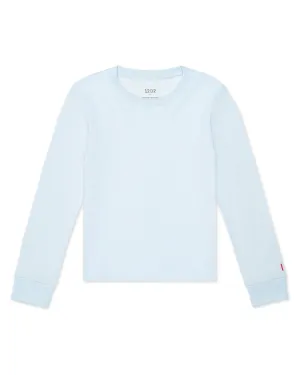 The Organic Long Sleeve Tee [Light Blue]