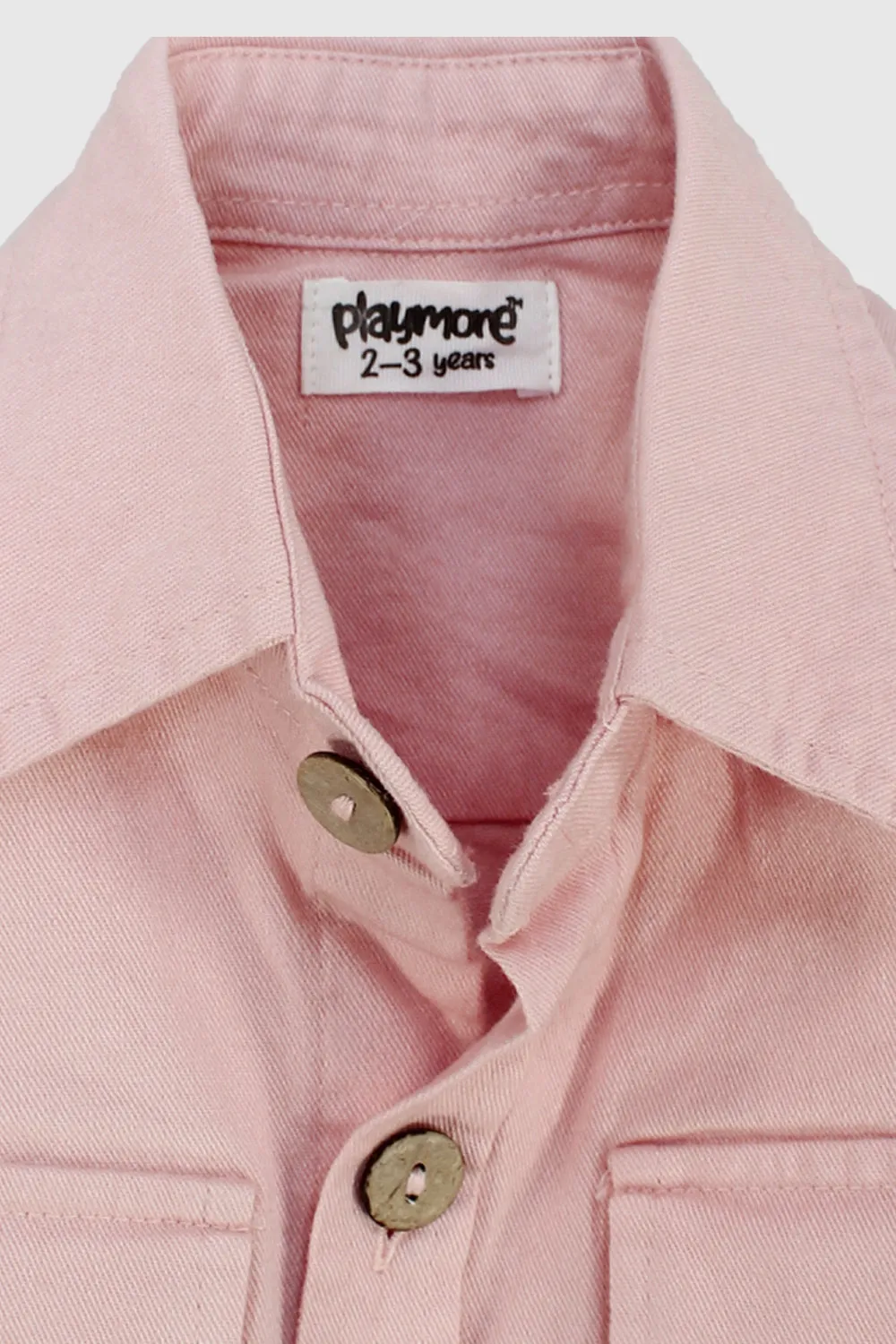 Unisex Salmon Long-Sleeved Overshirt