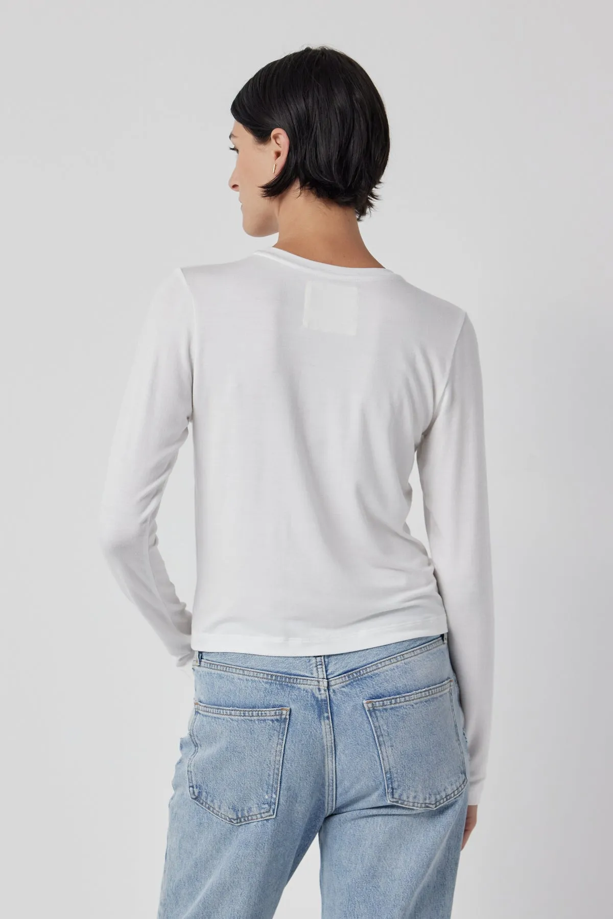 Velvet by Jenny Graham Pacifica 05 Tee | Heather Grey