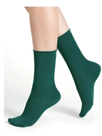 Velvet Cotton Socks Pine