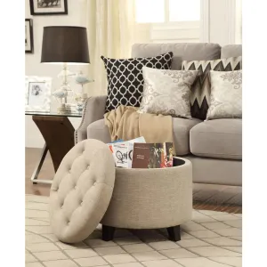 Venice Comfort Round Ottoman