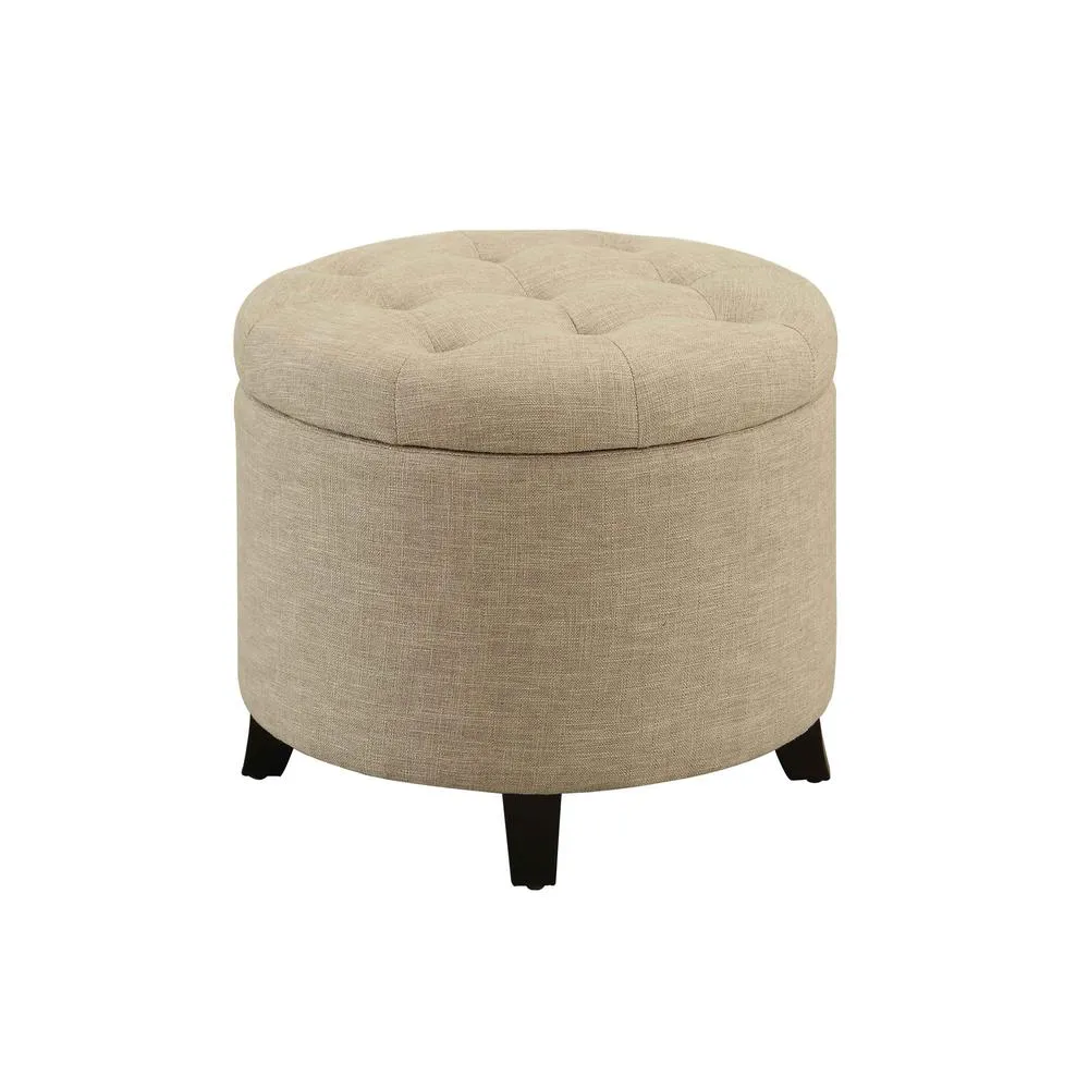 Venice Comfort Round Ottoman