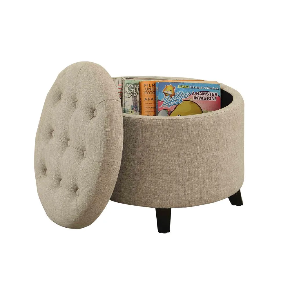 Venice Comfort Round Ottoman