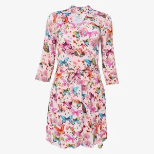 Watercolor Butterfly Robe